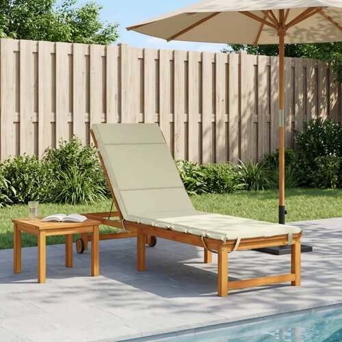  Jastučić za ležaljku GEMERT 100% poliester Krem 200 x 50 x 3 cm - Krem 200 x 50 x 3 cm Poliester Cijene