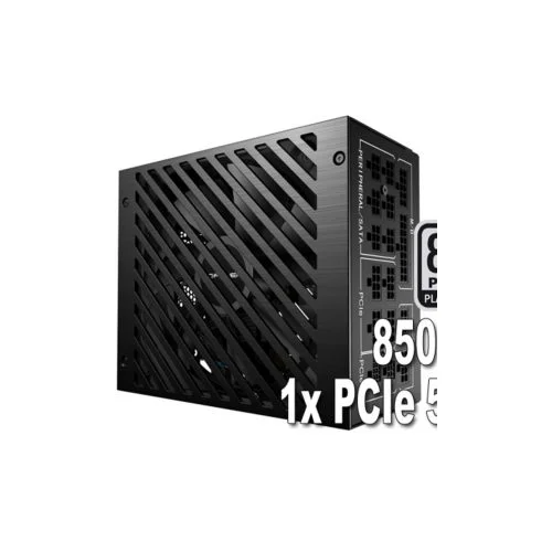 LC-Power PSU 850w Platinum 80+ 1x PCIe 5.0, 135mm fan, fully modular, eff do 92%