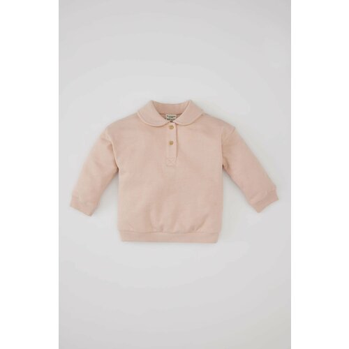 Defacto Baby Girl Sweatshirt with Soft Fuzzy Inside Slike