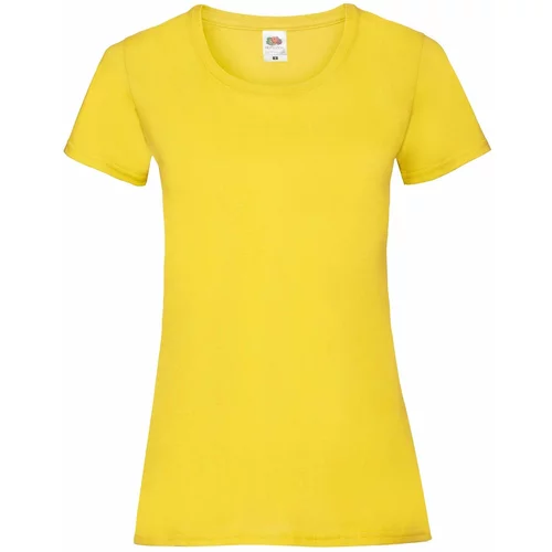 Fruit Of The Loom Valueweight Yellow T-shirt