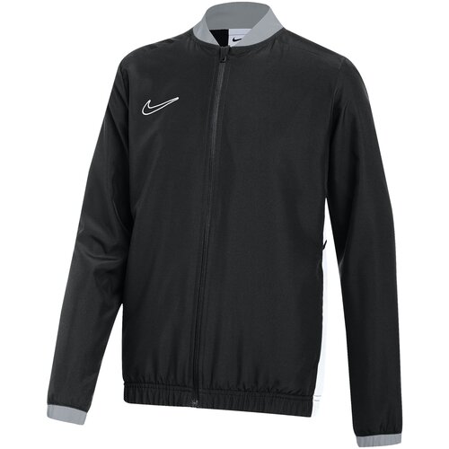 Nike &Scaron;portna jakna 'Academy 25' srebrno-siva / črna / bela Cene