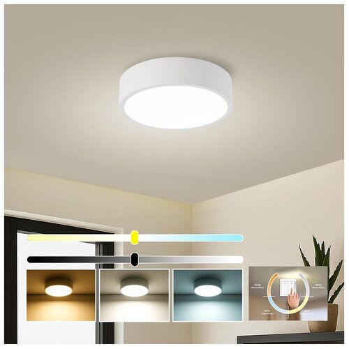  Brilagi - LED plafonjera POOL LED/18W/230V 3000/4500/6000K, prečnika 20 cm, bela Cene