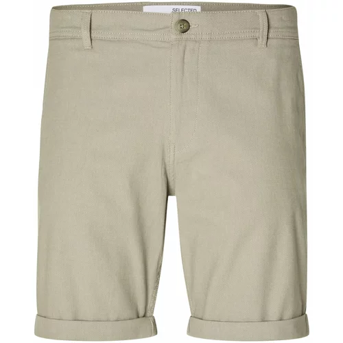 Selected Homme Chino hlače 'LUTON' temno bež