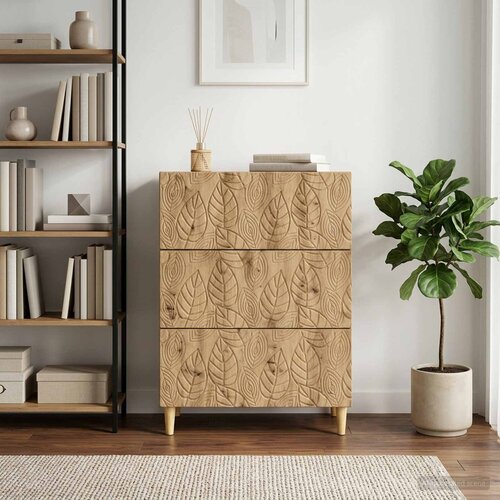  Ormar s ladicama 66 x 34,5 x 90 cm Konstruirano drvo Cijene