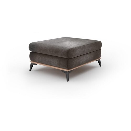 Windsor &amp;amp; Co Sofas Tamnosmeđi puf s bar&amp;scaron;unastim navlakom Astre Slike
