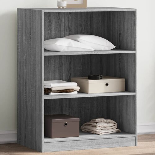vidaXL Ormar siva boja hrasta 77x48x102 cm od konstruiranog drva Cijene