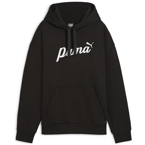 Puma Puloverji Ess+ Script Črna Slike