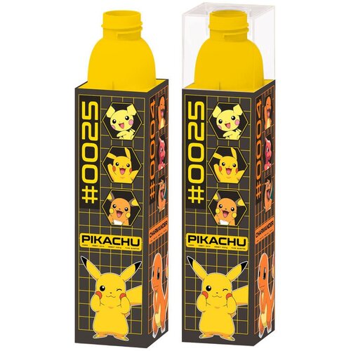 Pokemon Pikachu Kockasta Boca za Vodu 650ml Slike