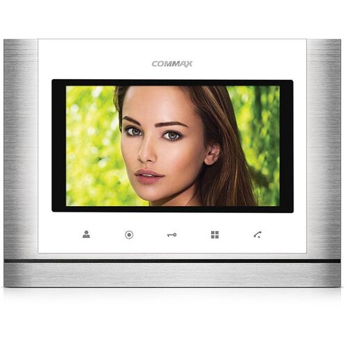 Commax CDV -70MD bela - različica 17-30Vdc - videofon 7 ", CVBS, prostoročno, 2 vhoda Cene