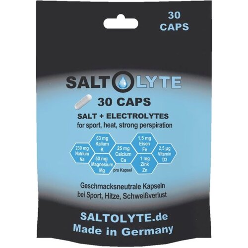SALTOLYTE Kapsule s soljo in elektroliti - 30 kaps. Slike