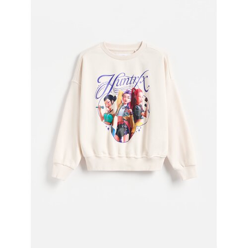Reserved GIRLS` JOGGING TOP - krem Cijene