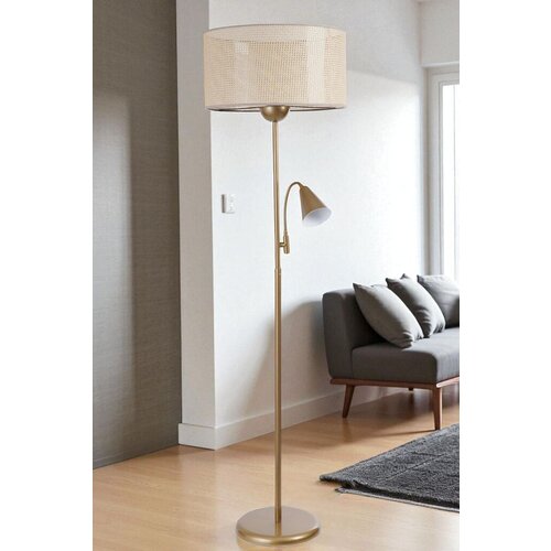 Opviq Podna lampa Devin Zlatne boje Cene