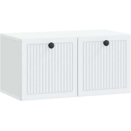 TV ormar za zid Bijela 59,5 x 31 x 30 cm Konstruirano drvo Slike