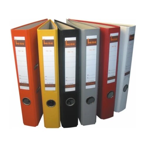 Registrator PVC uži A4 Bene Bene žuta 04RG02G Slike