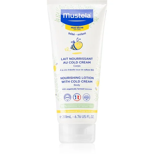 Mustela Bébé Soin losjon za telo z vsebnostjo cold cream 200 ml