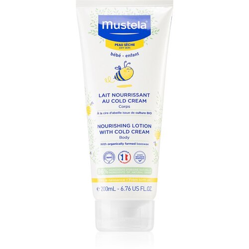 Mustela Bébé Soin mlijeko za tijelo sadrži Cold Cream 200 ml Cijene