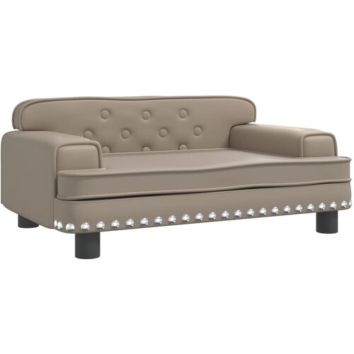 Maison Chic Otroški kavč - Otroški divan - Otroški sedež kapučino 70x45x30 cm umetno usnje, (21729613) Cene