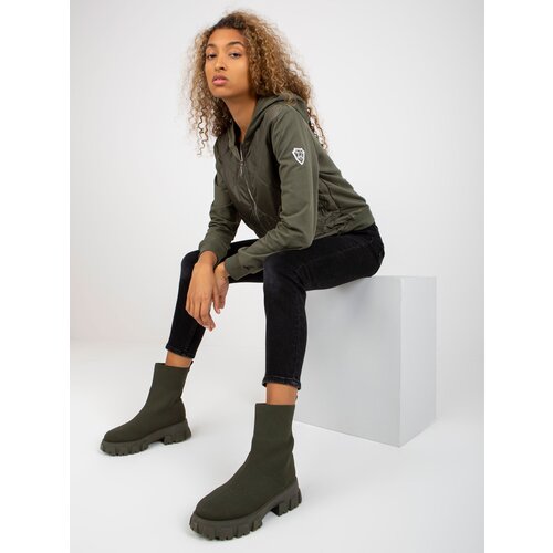 RUE PARIS Sweatshirt-RV-BL-8226.11X-khaki Cene