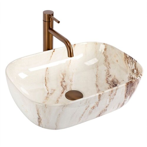REA Bath Umivalnik na podstavku Belinda Marrone Shiny Cene