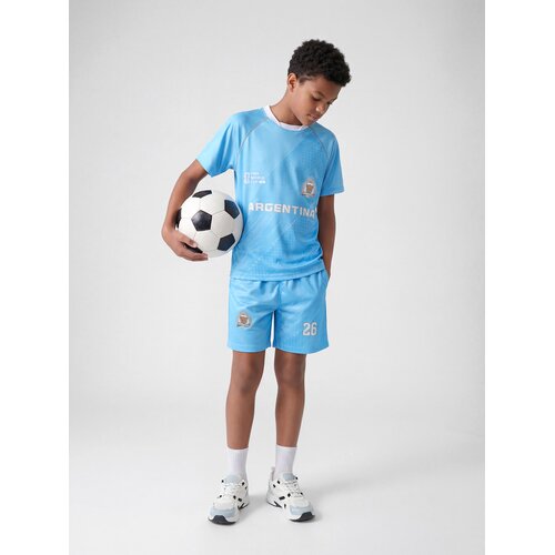 Reserved BOYS` T-SHIRT & SHORTS - svjetloplavo Cijene