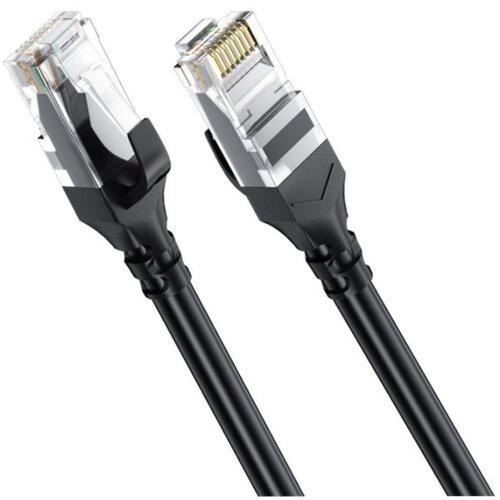 INF Gigabit Cat6 CCA UTP Ethernet kabel 2 kosa &mdash; 1000Mbps 250MHz RJ45 Black 10 m, (5000278542) Cene