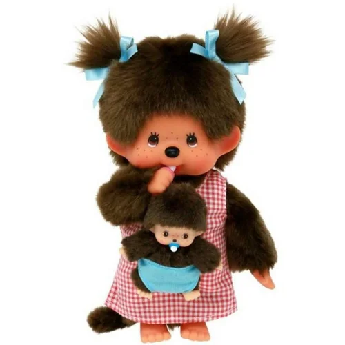  Plišane igračke Bandai Monchhichi Maman &amp  Baby plush 20 cm