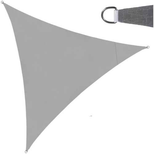 Iso Senca trikotna v obliki jadra 3 x 3 x 3 m siva Cene