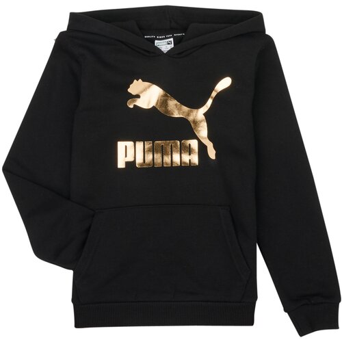 Puma Duks za devojčice Classics Logo Hoodie G, 530209-01, Crni Cene