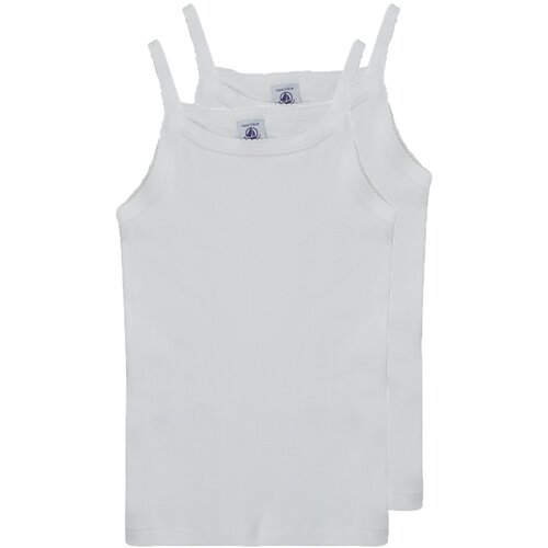 Petit Bateau Majice brez rokavov EWA Bela Slike