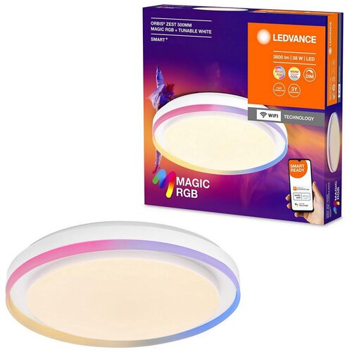 Ledvance LED RGBW prigu&scaron;iva stropna svetiljka SMART+ MAGIC LED/38W/230V Wi-Fi Cene