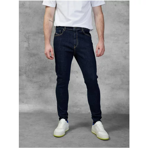 Diesel Dark Blue Men's Skinny Fit Jeans - Men's