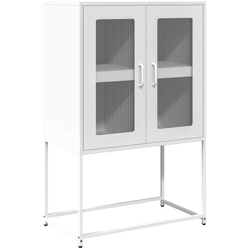 Maison Chic Komoda - Predalnik White 68x39x107 cm Steel, (21715575) Cene