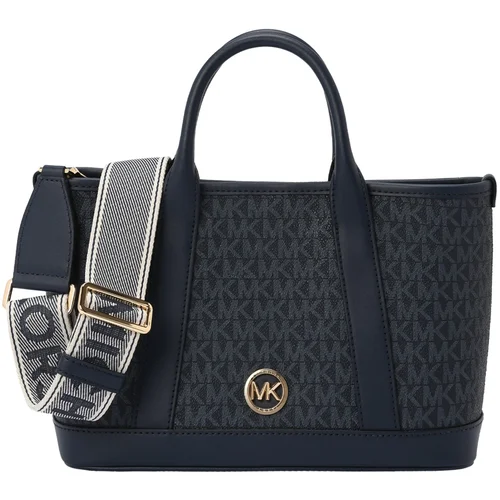 Michael Kors Shopper torba 'LUISA' mornarsko plava / noćno plava / zlatna