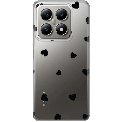 Torbica Silikonska Print Skin za Xiaomi 14T Hearts Slike
