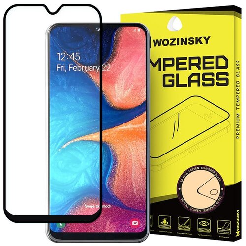 Kaljeno staklo sa okvirom za Samsung Galaxy A20 E Cene