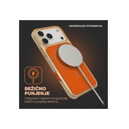 Ms Mobile AMBER MagSafe Futrola za iPhone 17 Pro (6.3) crna Cene