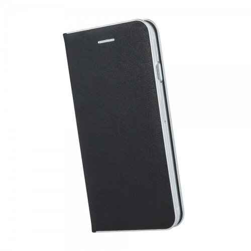  Premium preklopna torbica samsung galaxy note 10 lite N770 / galaxy A81 A815 - črna s srebrnim robom Cene
