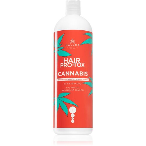 Kallos Hair Pro-Tox Cannabis regenerirajući &scaron;ampon s uljem kanabisa 1000 ml Cijene