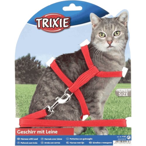 Trixie Komplet za mačke - crvena Slike
