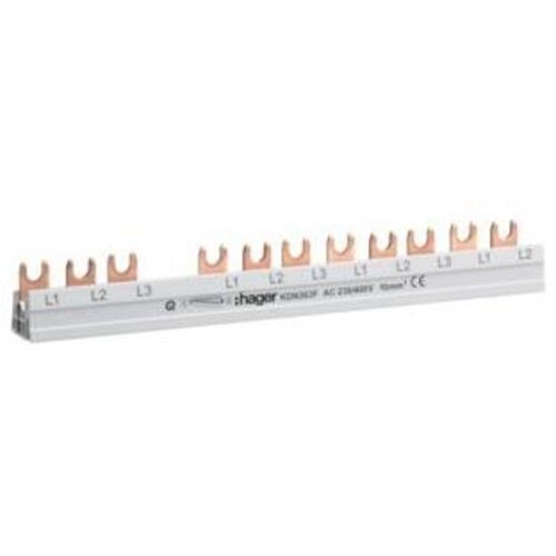 Haeger Hager fazna zbiralka 3P+N vilice 10qmm KDN363F, (21225619) Cene