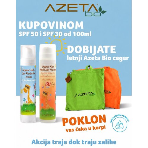 Azeta Bio letnja akcija - SPF 50 i SPF 30 od 100ml Slike
