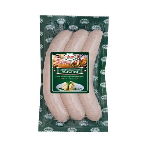 Frierss Bratwurst klobasa &amp;quot;K&amp;auml;rntner Kasnudel&amp;quot;, 3 kosi Slike