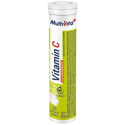 Multivita vitamin c 250mg šumeće tablete 20kom Cene
