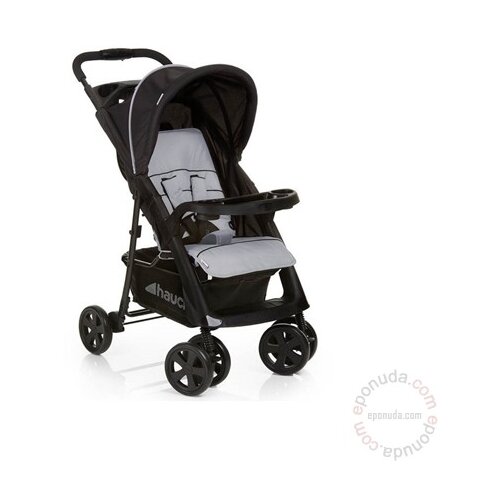 Hauck Shopper comfortfold black silver - Blacko Grey, 5010339 Slike