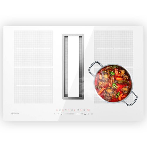 Klarstein Chef-Fusion Down Air sustav | 2 u 1 | indukcijska ploča + napa | velika snaga | 7200 W Cijene