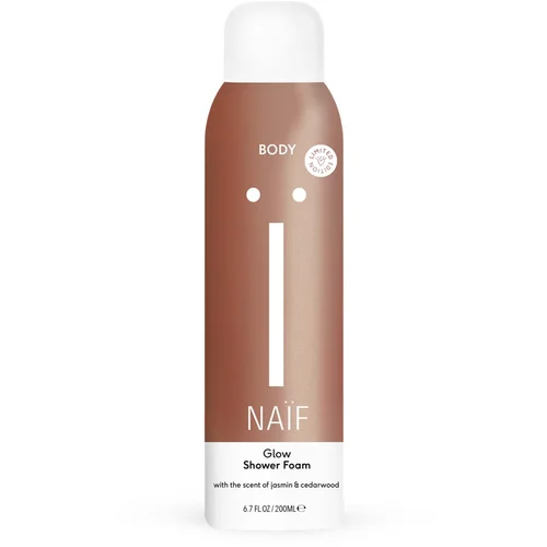 Naïf® Pjena za kupanje Glow, 200ml