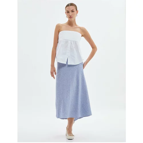 Koton A-Line Midi Skirt Normal Waist