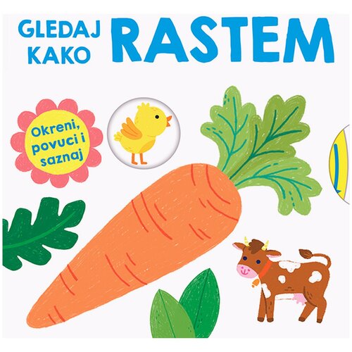 Lusio knjiga gledaj kako rastem: okreni, povuci i saznaj Slike