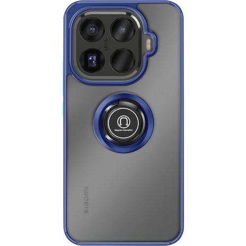 AVIZAR Ohišje za Xiaomi 15T Pro z vrtljivim magnetnim obročem in matiranim zaključkom, Modra, (5000190442) Cene