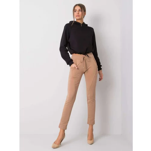 Fashion Hunters Camel pants with strings